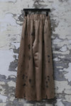 Mutedance 24 Spring/Summer Silk Elastic Waist Loose Pants MD-MD24SS11-KAQI Khaki PM114